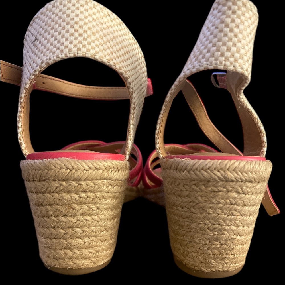 Lucky Brand Raspberry Cadence Strappy Sandals 8.5 - Picture 4 of 7